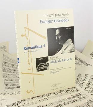 portada Integral para piano Enrique Granados: Románticas 1: 10