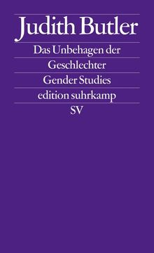 portada Das Unbehagen der Geschlechter (en Alemán)