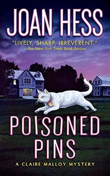 portada Poisoned Pins: A Claire Malloy Mystery (Claire Malloy Mysteries, 8) (en Inglés)