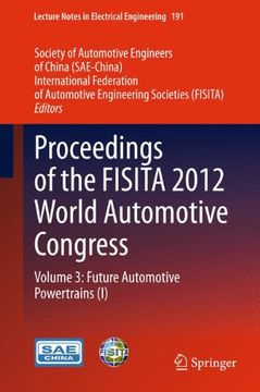 portada proceedings of the fisita 2012 world automotive congress: volume 3: future automotive powertrains (i) (en Inglés)