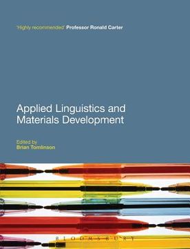 portada applied linguistics and materials development