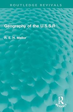 portada Geography of the U. S. S. R (Routledge Revivals) (in English)