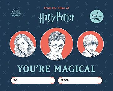 portada Harry Potter: You're Magical: A Fill-In Book (in English)