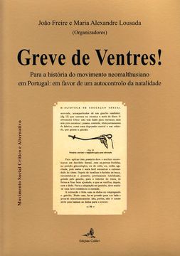 portada Greve de Ventres! - Para a História do movimento neomalthusiano em Portugal: em