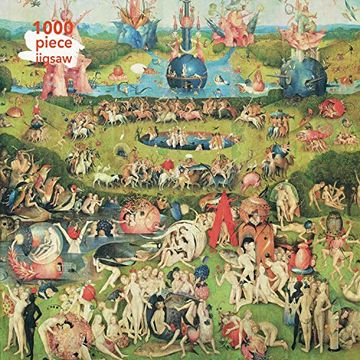 portada Adult Jigsaw Hieronymus Bosch: Garden of Earthly Delights: 1000 Piece Jigsaw (1000-Piece Jigsaws) (en Inglés)