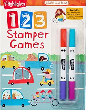 portada Highlights Learn-And-Play 123 Stamper Games (in English)