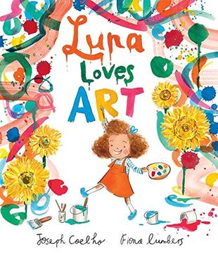 portada Luna Loves Art (en Inglés)