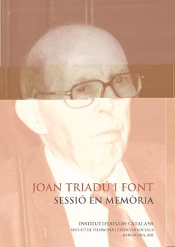 portada Joan Triadu i Font Sessio en Memoria Catal (en Catalá)