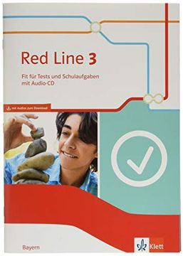 portada Red Line 3. Ausgabe Bayern: Fit für Tests und Schulaufgaben mit Audio-Cd Klasse 7 (Red Line. Ausgabe für Bayern ab 2017)