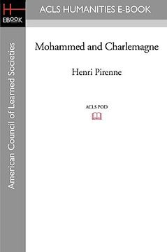 portada mohammed and charlemagne (in English)