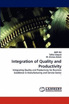 portada integration of quality and productivity (en Inglés)