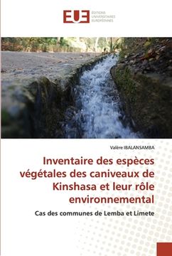 portada Inventaire des espèces végétales des caniveaux de Kinshasa et leur rôle environnemental (en Francés)