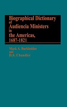 portada Biographical Dictionary of Audiencia Ministers in the Americas, 1687-1821 