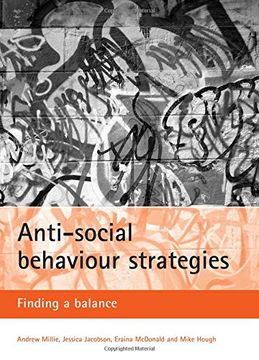 portada Anti-Social Behaviour Strategies: Finding a Balance (en Inglés)