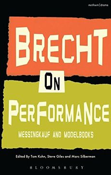 portada Brecht on Performance: Messingkauf and Modelbooks (en Inglés)