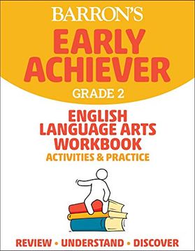 portada Barron'S Early Achiever: Grade 2 English Language Arts Workbook (en Inglés)