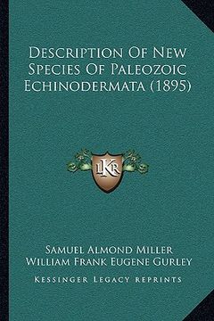 portada description of new species of paleozoic echinodermata (1895)
