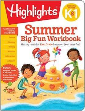 portada Summer big fun Workbook Bridging Grades k & 1 (Highlights Summer big Fun) (in English)