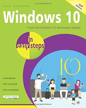 portada Windows 10 in easy steps: Covers the Windows 10 Anniversary Update