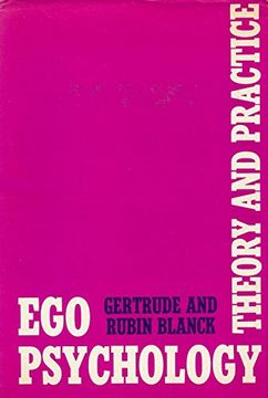 portada Ego Psychology: Theory and Practice (en Inglés)