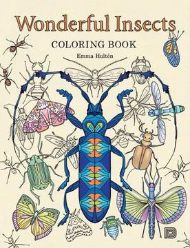 portada Wonderful Insects Coloring Book (en Inglés)