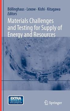 portada materials challenges in energy, resources and testing (en Inglés)