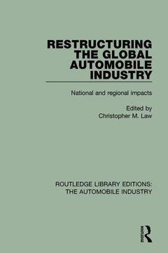 portada Restructuring the Global Automobile Industry (en Inglés)