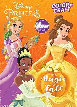 portada Disney Princess Color & Craft: The Magic of Fall (en Inglés)