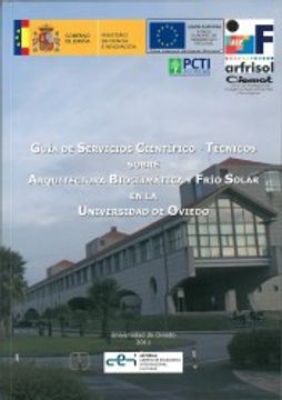 portada Guía de Servicios Científico-Técnicos Sobre Arquitectura Bioclimática y Frío Solar en la Universidad de Oviedo