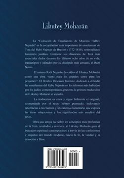 portada Likutey Moharán (en Español) Volumen x: Lecciones 109 a 194: Volume 10