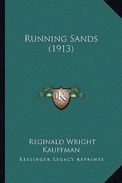 portada running sands (1913) (in English)