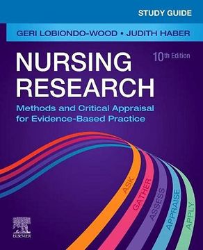 portada Study Guide for Nursing Research: Methods and Critical Appraisal for Evidence-Based Practice (in English)