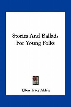 portada stories and ballads for young folks (en Inglés)