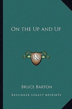 portada on the up and up (en Inglés)