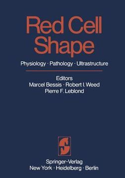portada red cell shape: physiology, pathology, ultrastructure (en Inglés)