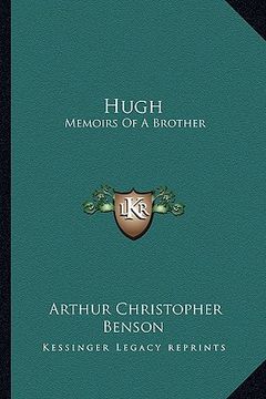 portada hugh: memoirs of a brother (in English)