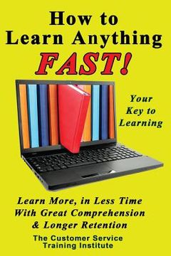 portada How to Learn Anything FAST! (in English)