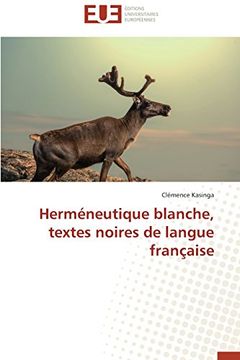 portada Herméneutique blanche, textes noires de langue française
