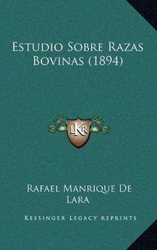 portada Estudio Sobre Razas Bovinas (1894)