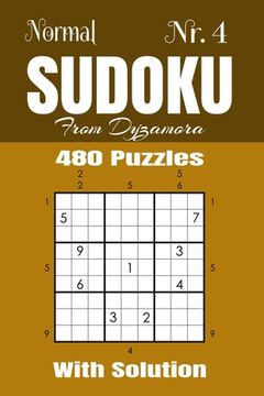 portada Normal Sudoku Nr.4: 480 puzzles with solution (en Inglés)