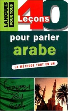 portada 40 Lecons Pour Parler Arabe