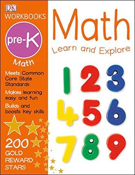 portada Dk Workbooks: Math, Pre-K: Learn and Explore 