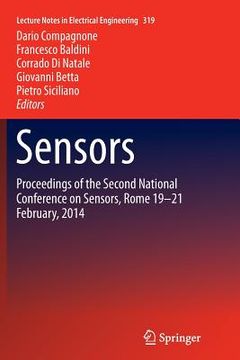 portada Sensors: Proceedings of the Second National Conference on Sensors, Rome 19-21 February, 2014 (en Inglés)