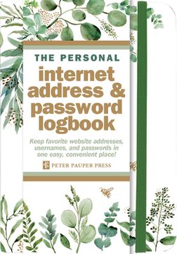 portada Eucalyptus Internet Address & Password Logbook (in English)