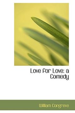 portada love for love: a comedy