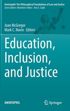 portada Education, Inclusion, and Justice (en Inglés)