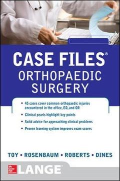 portada Case Files Orthopaedic Surgery (en Inglés)