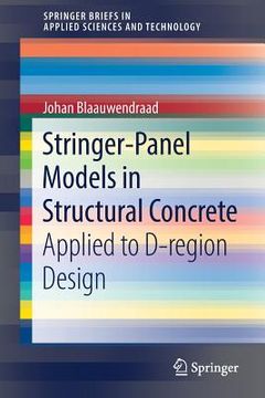 portada Stringer-Panel Models in Structural Concrete: Applied to D-Region Design (en Inglés)