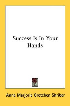 portada success is in your hands (en Inglés)