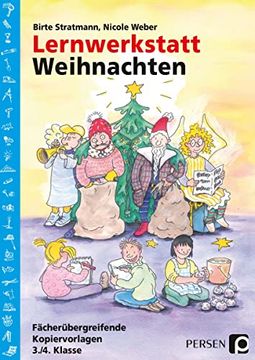 portada Lernwerkstatt Weihnachten - 3. /4. Klasse: Fächerübergreifende Kopiervorlagen (en Alemán)